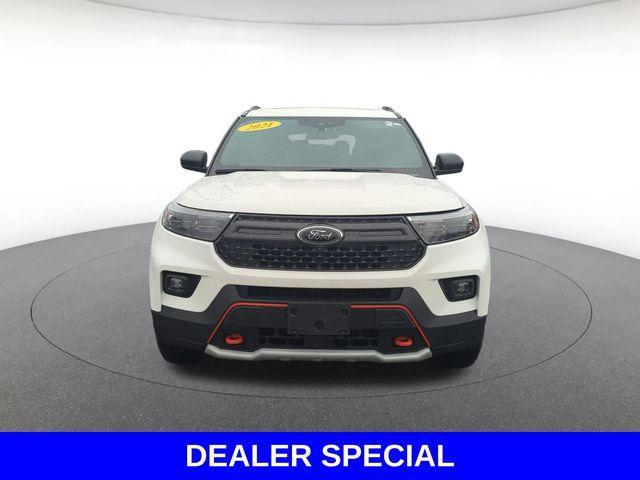 used 2021 Ford Explorer car, priced at $25,475