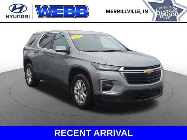 used 2023 Chevrolet Traverse car, priced at $25,019