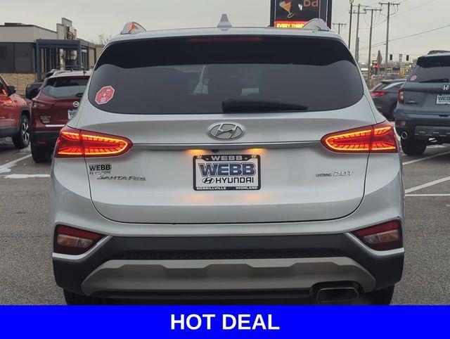 used 2020 Hyundai Santa Fe car, priced at $17,403