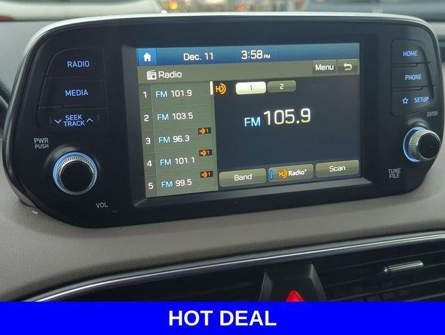 used 2020 Hyundai Santa Fe car, priced at $17,403