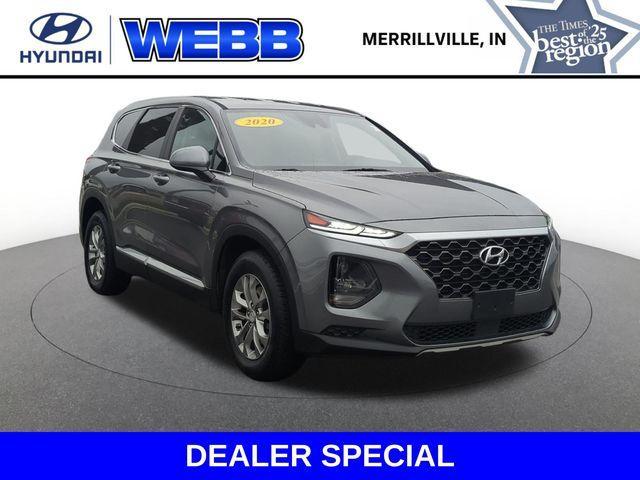 used 2020 Hyundai Santa Fe car, priced at $13,667