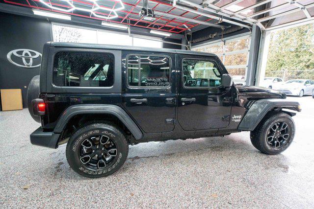used 2018 Jeep Wrangler Unlimited car, priced at $23,200