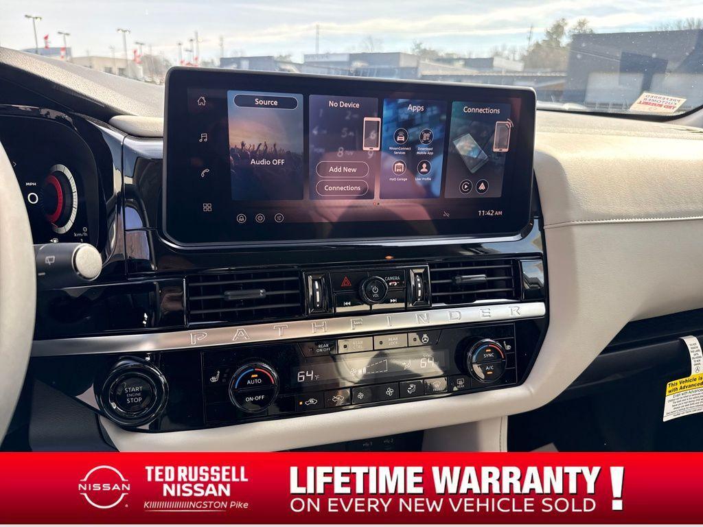 new 2026 Nissan Pathfinder car, priced at $38,116