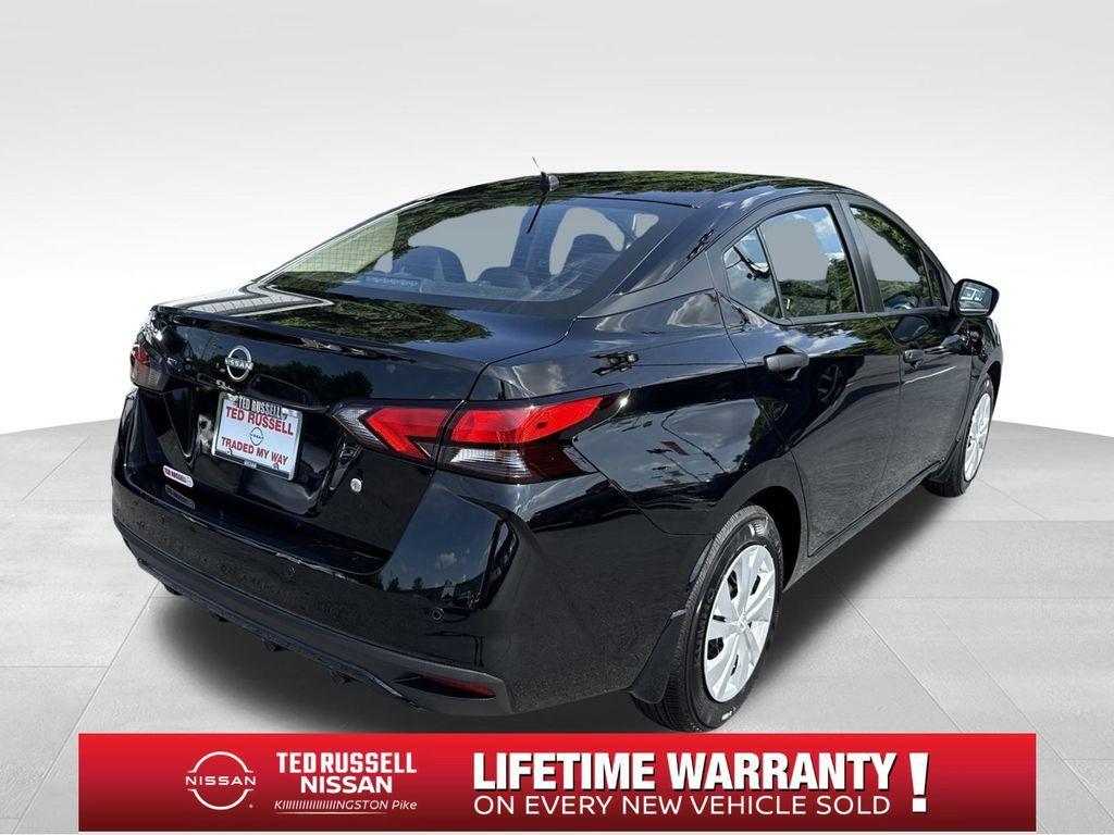 new 2025 Nissan Versa car, priced at $18,882