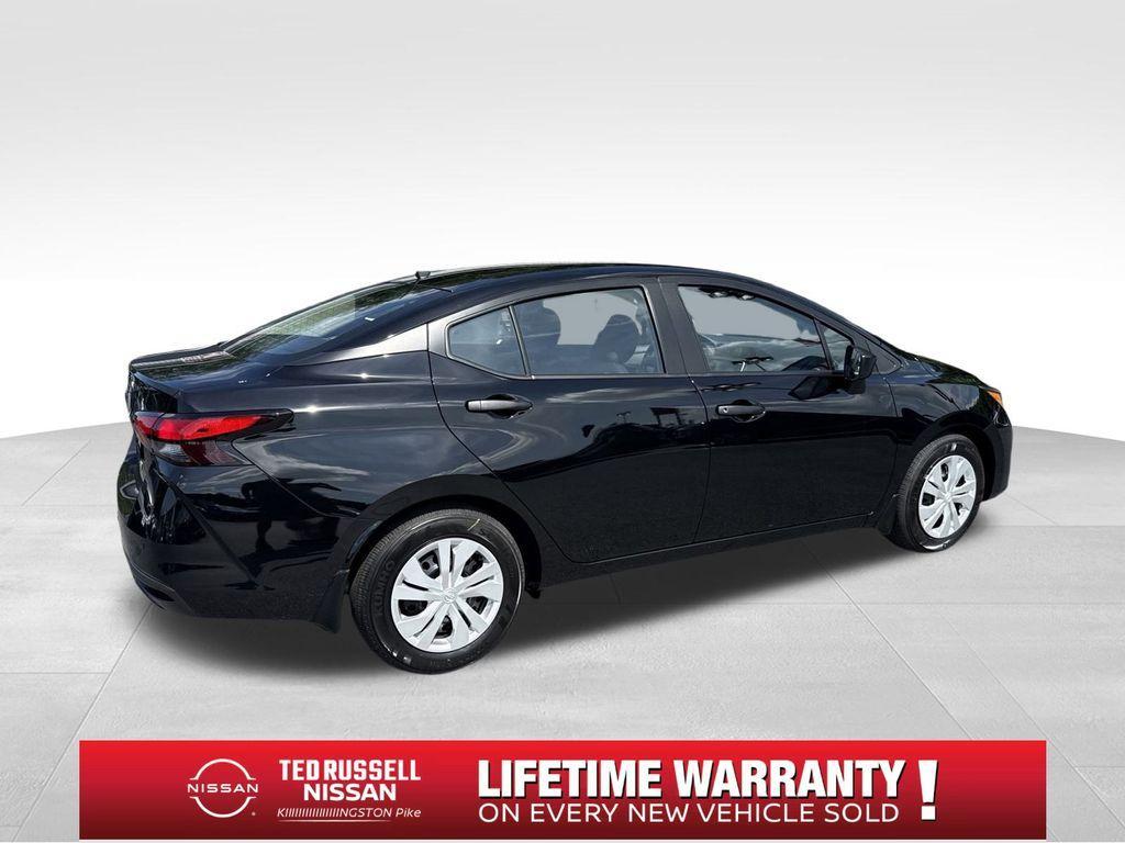 new 2025 Nissan Versa car, priced at $18,882