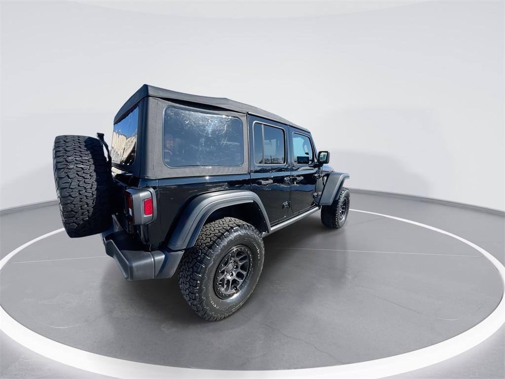 used 2021 Jeep Wrangler Unlimited car, priced at $31,650