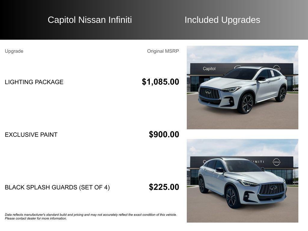 used 2023 INFINITI QX55 car, priced at $26,499