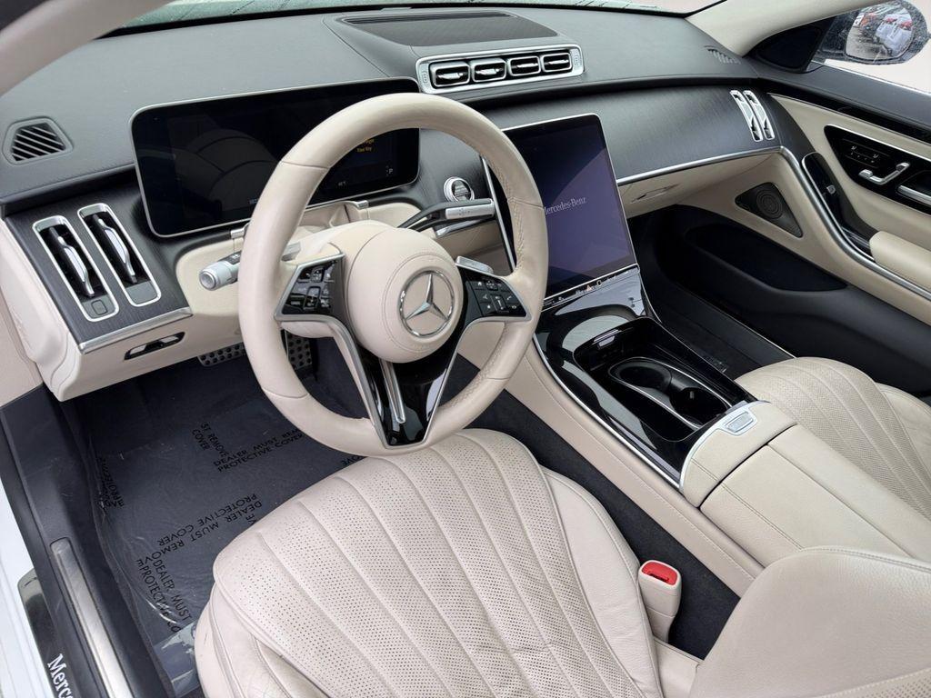 used 2022 Mercedes-Benz S-Class car, priced at $49,999