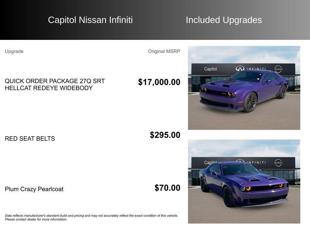 used 2019 Dodge Challenger car, priced at $61,499