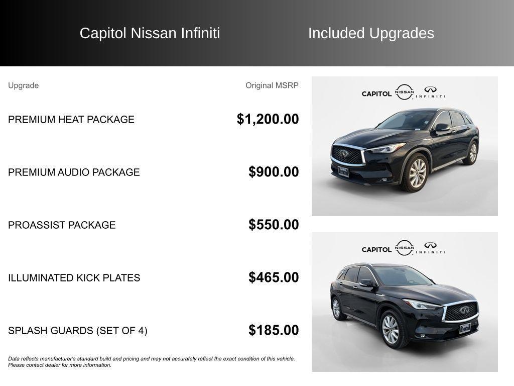 used 2019 INFINITI QX50 car, priced at $14,995