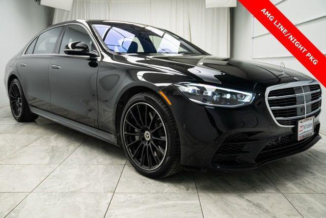 used 2022 Mercedes-Benz S-Class car, priced at $59,995