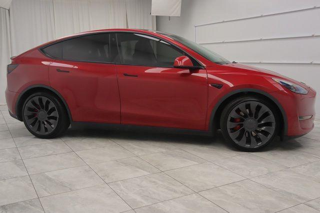 used 2022 Tesla Model Y car, priced at $27,500