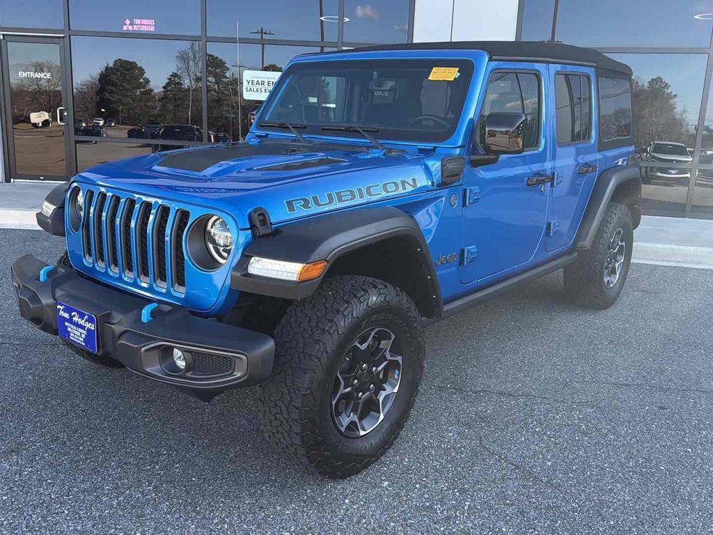 used 2022 Jeep Wrangler Unlimited 4xe car, priced at $33,995