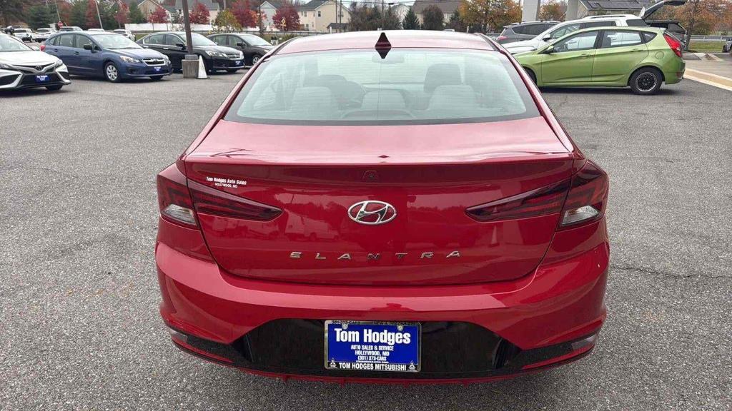 used 2019 Hyundai Elantra car, priced at $14,995