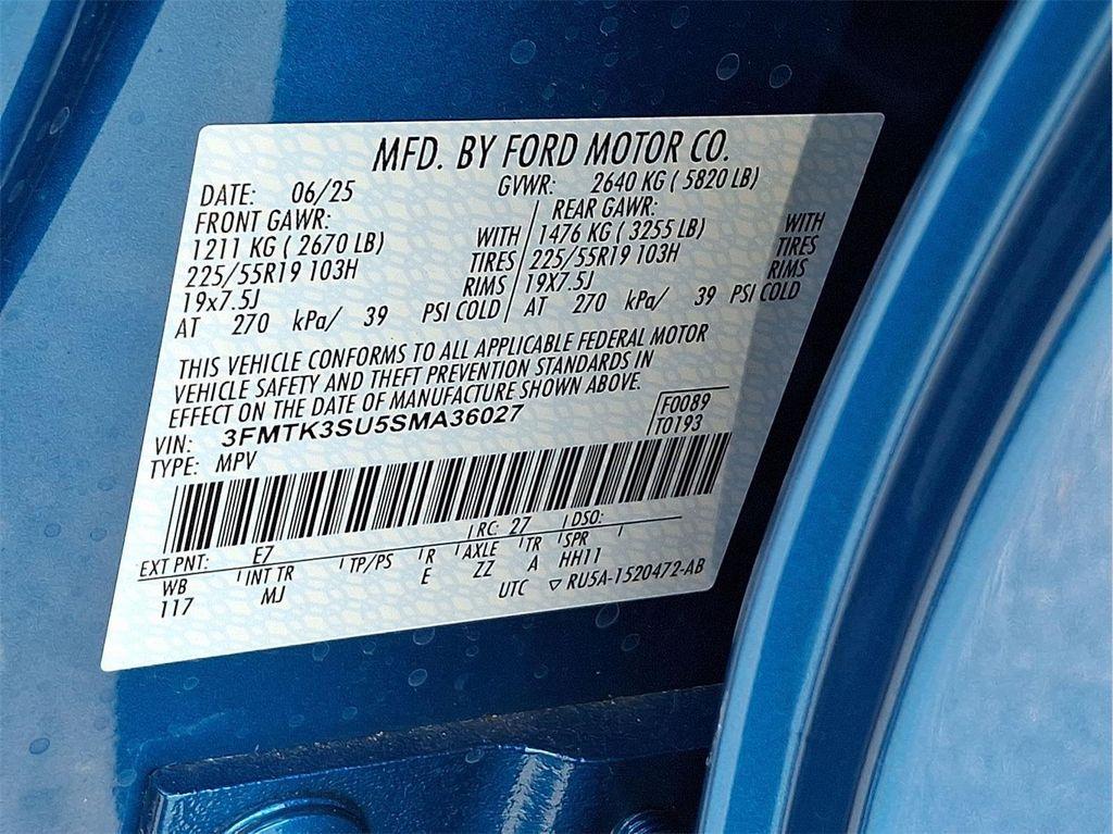 new 2025 Ford Mustang Mach-E car, priced at $44,019