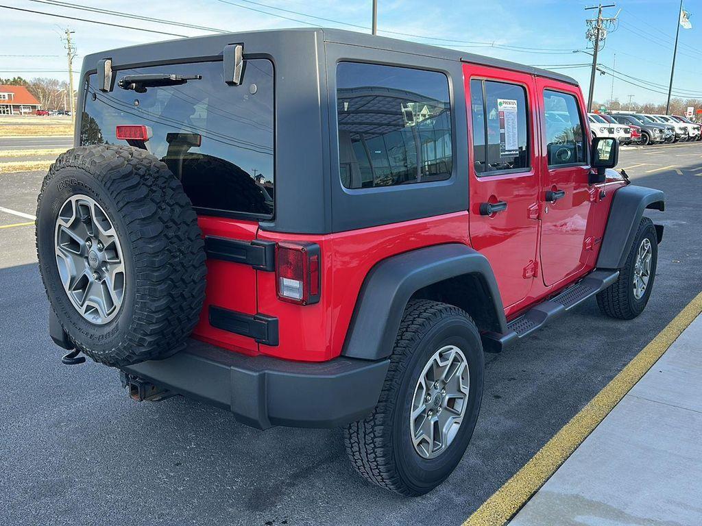 used 2015 Jeep Wrangler Unlimited car, priced at $21,000