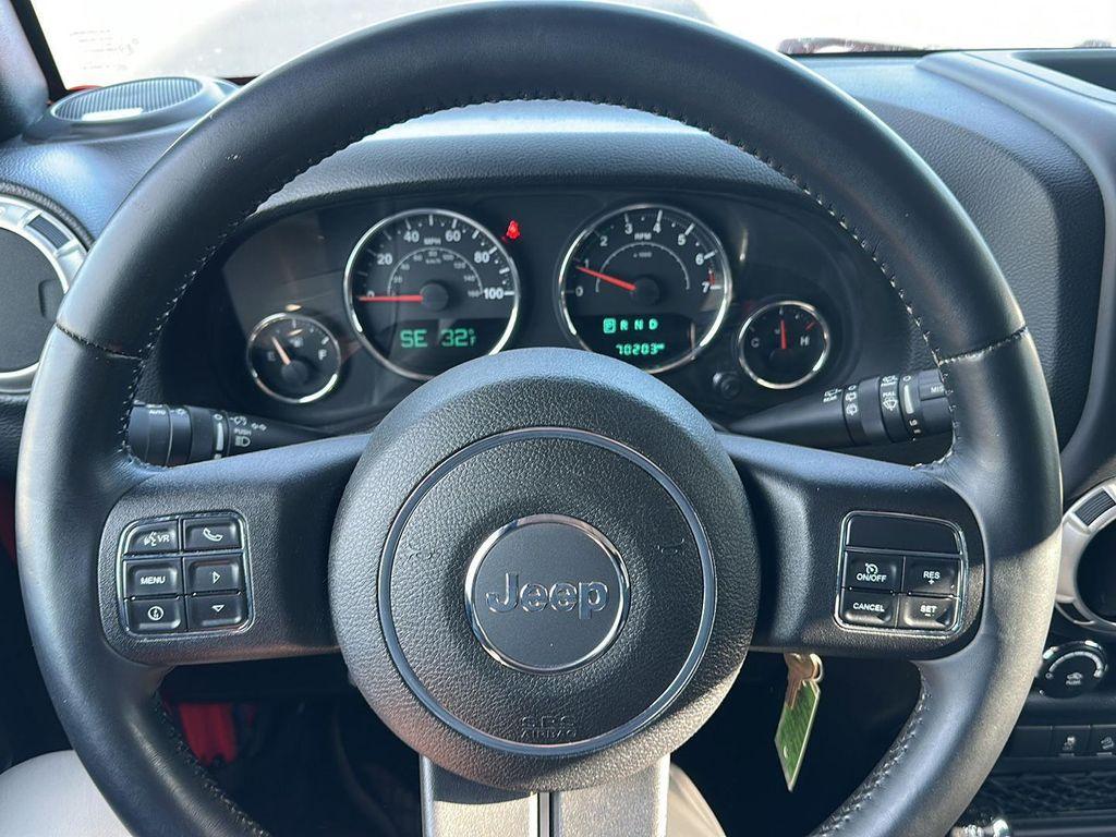 used 2015 Jeep Wrangler Unlimited car, priced at $21,000