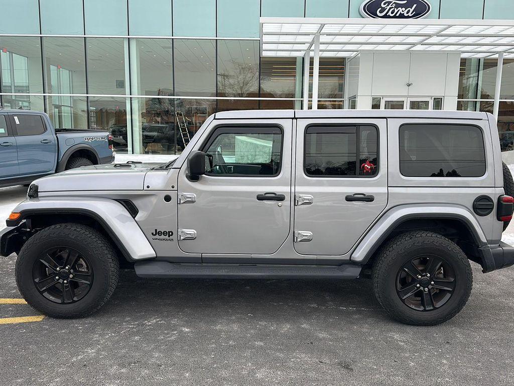 used 2021 Jeep Wrangler Unlimited car, priced at $33,500
