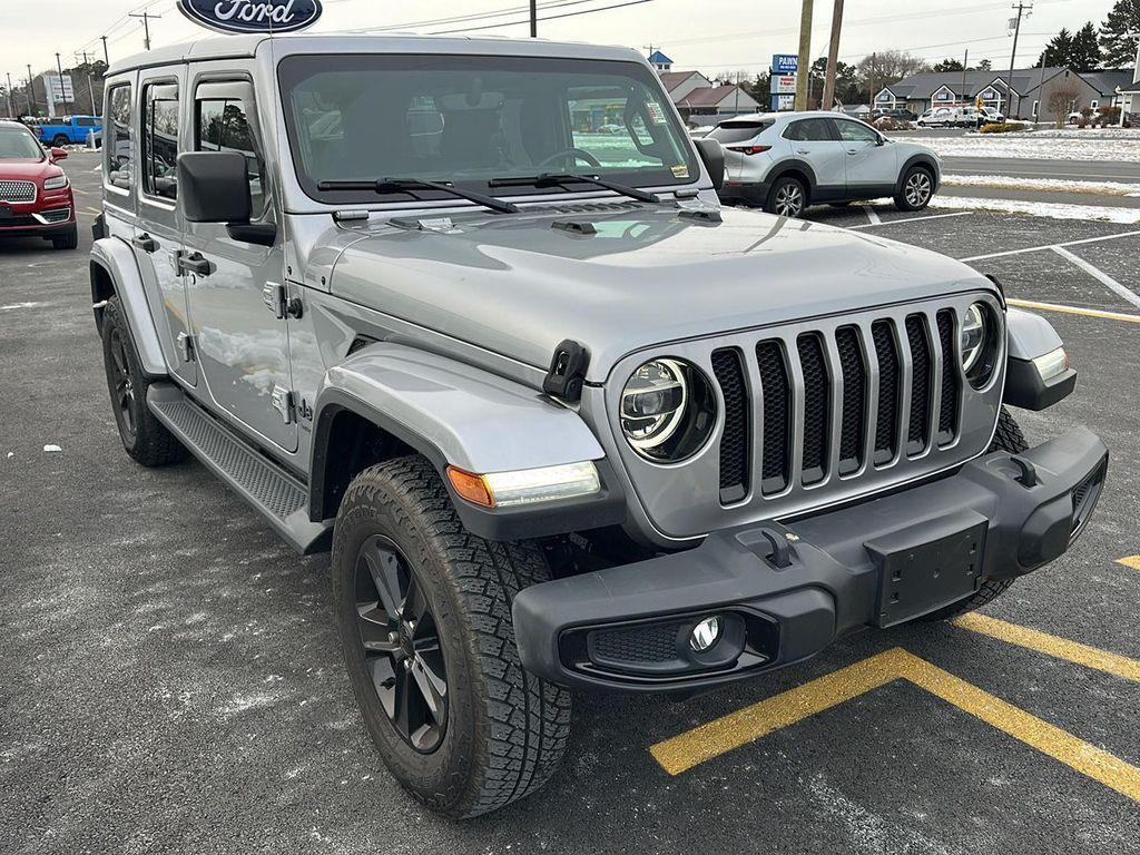 used 2021 Jeep Wrangler Unlimited car, priced at $33,500