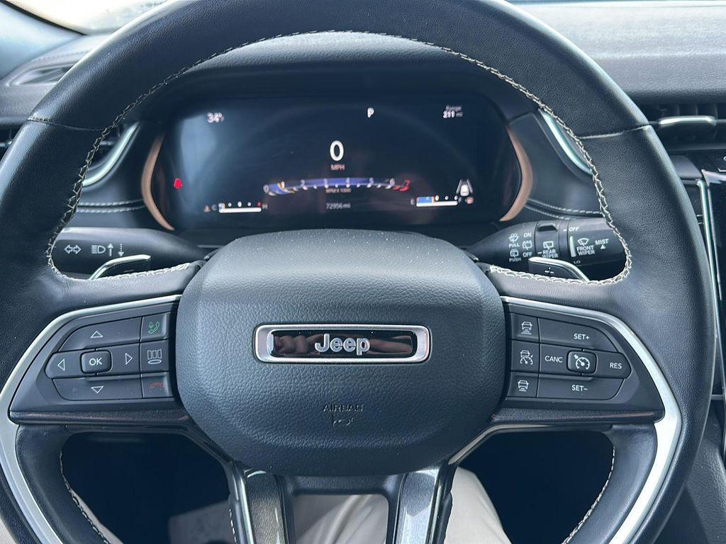 used 2022 Jeep Grand Cherokee L car, priced at $25,500