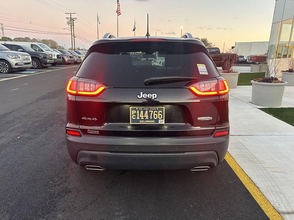 used 2021 Jeep Cherokee car, priced at $20,500