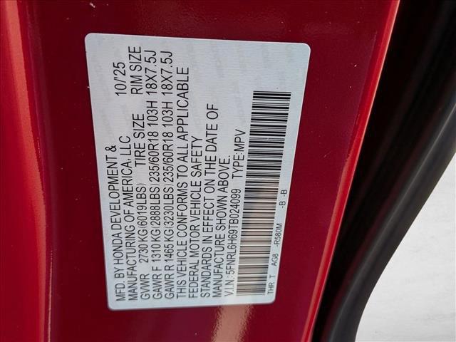 new 2026 Honda Odyssey car, priced at $42,714