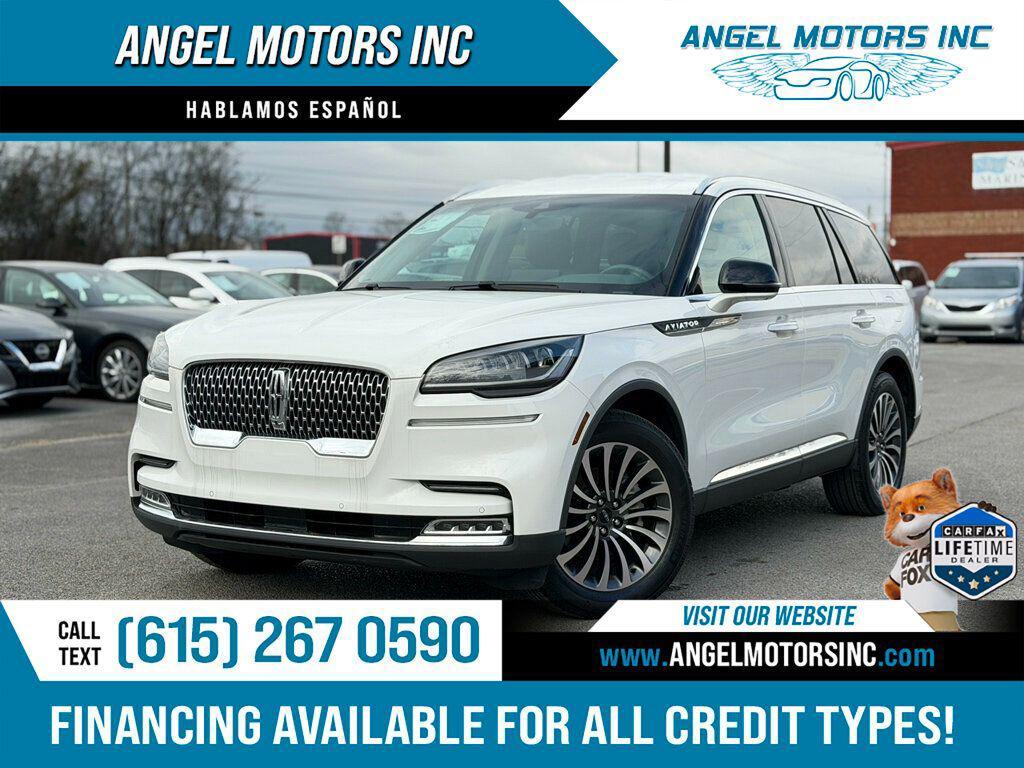 used 2020 Lincoln Aviator car, priced at $28,500