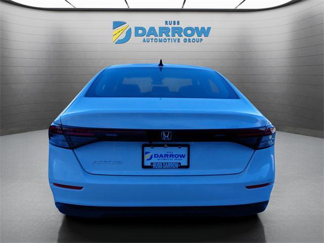 new 2025 Honda Accord car, priced at $30,325