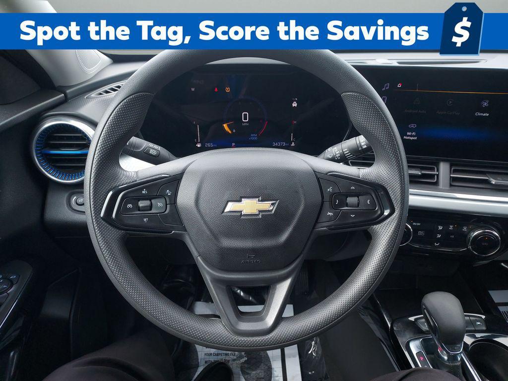 used 2025 Chevrolet Trax car, priced at $20,030