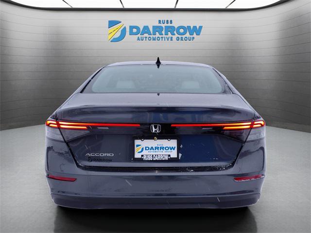 new 2025 Honda Accord car, priced at $29,870