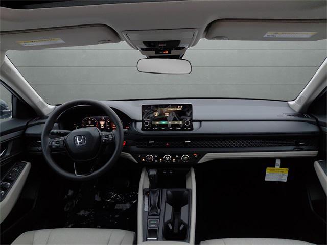 new 2025 Honda Accord car, priced at $29,870