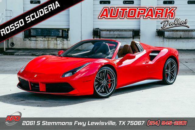 used 2016 Ferrari 488 Spider car, priced at $237,995