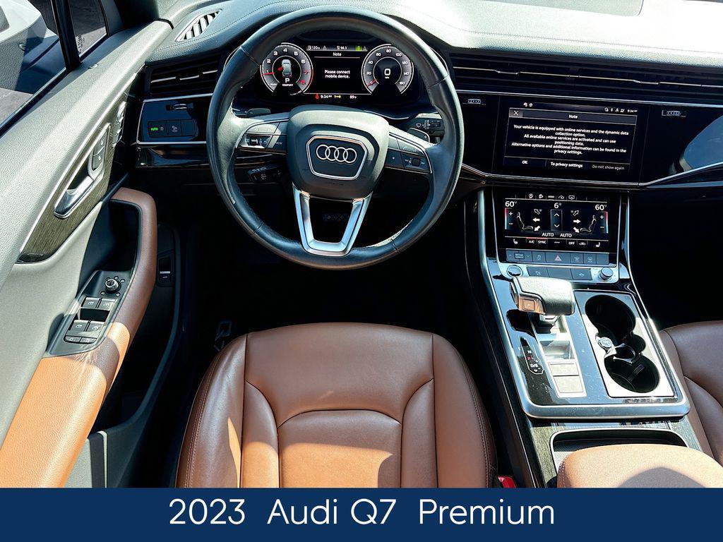 used 2023 Audi Q7 car, priced at $40,746