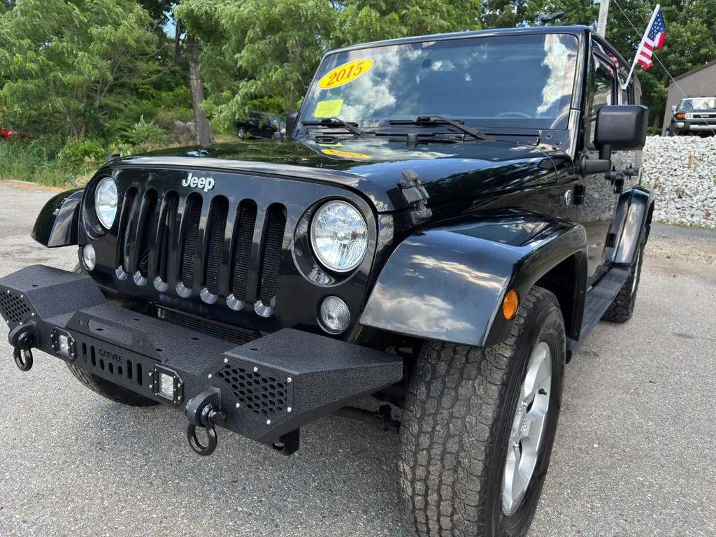 used 2015 Jeep Wrangler Unlimited car, priced at $15,785