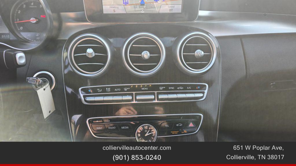 used 2015 Mercedes-Benz C-Class car, priced at $10,460