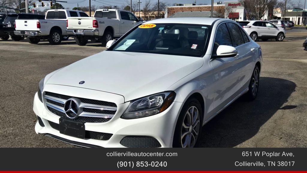 used 2015 Mercedes-Benz C-Class car, priced at $10,460