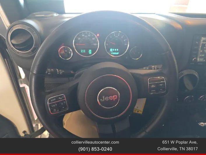 used 2017 Jeep Wrangler Unlimited car, priced at $12,950