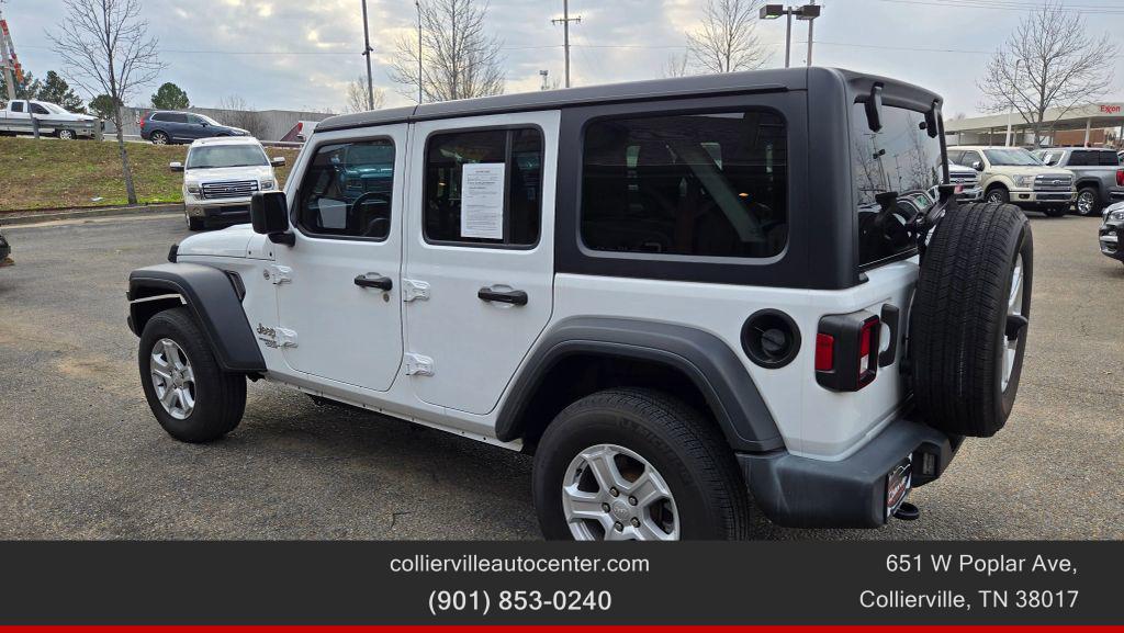 used 2021 Jeep Wrangler Unlimited car, priced at $27,657