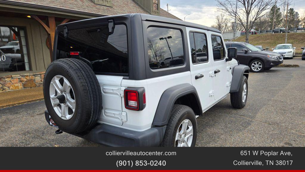 used 2021 Jeep Wrangler Unlimited car, priced at $27,657