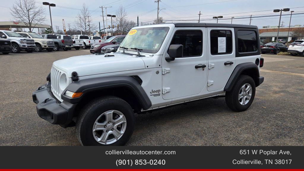 used 2021 Jeep Wrangler Unlimited car, priced at $27,657