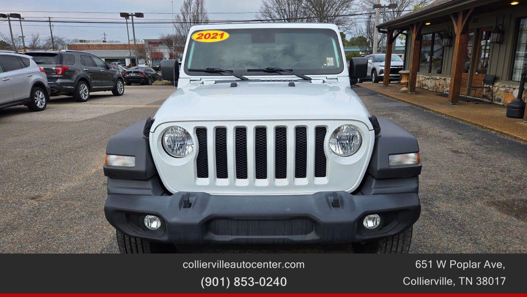 used 2021 Jeep Wrangler Unlimited car, priced at $27,657