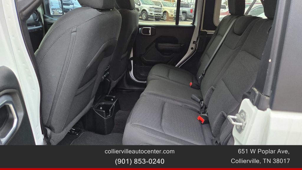 used 2021 Jeep Wrangler Unlimited car, priced at $27,657