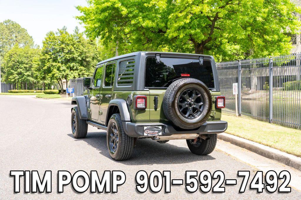 used 2020 Jeep Wrangler Unlimited car, priced at $29,799