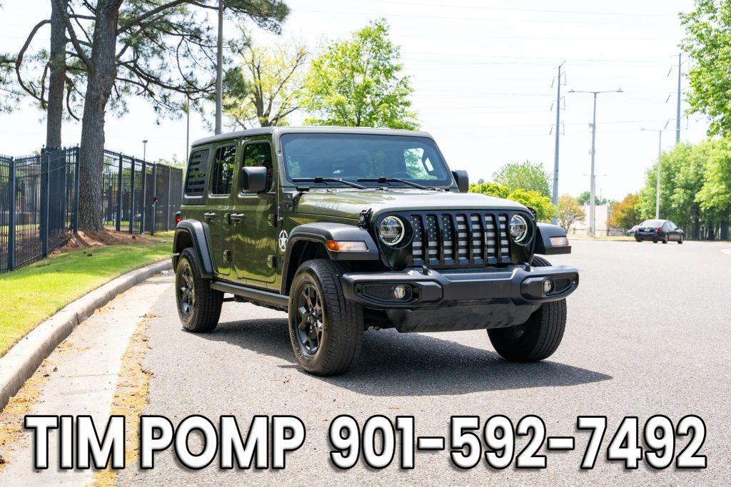 used 2020 Jeep Wrangler Unlimited car, priced at $29,799