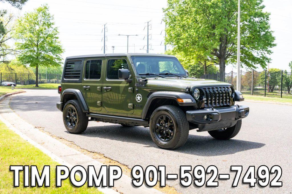 used 2020 Jeep Wrangler Unlimited car, priced at $29,799