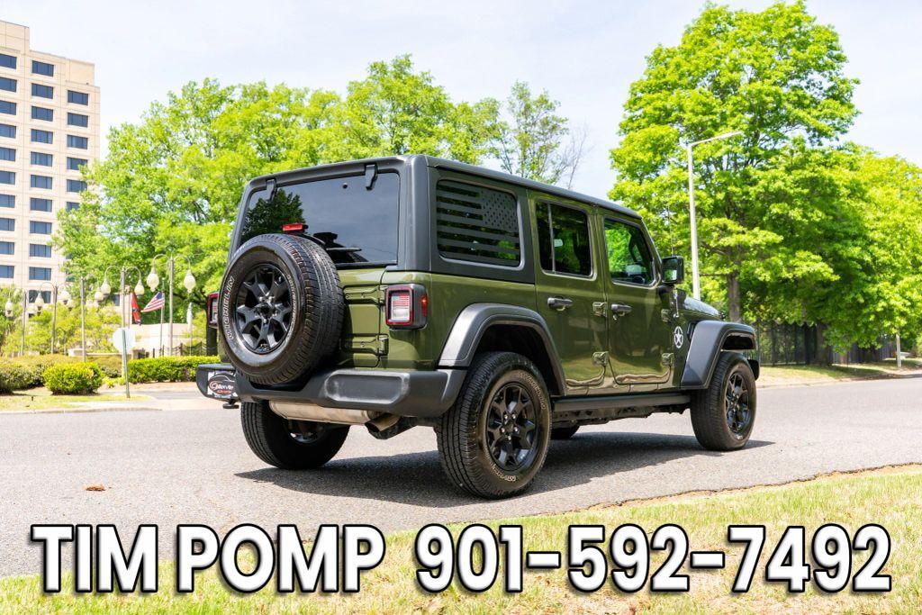 used 2020 Jeep Wrangler Unlimited car, priced at $29,799
