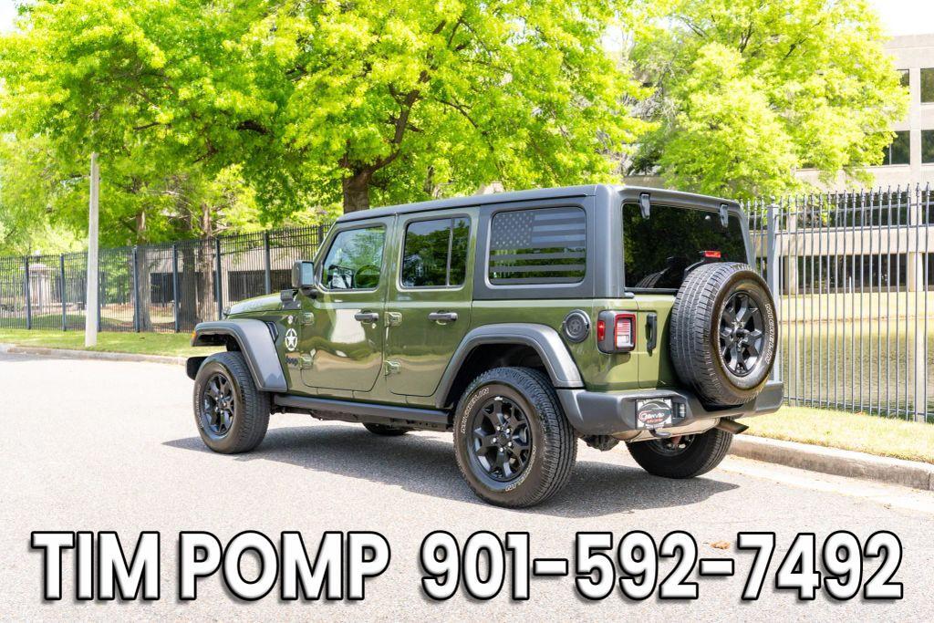 used 2020 Jeep Wrangler Unlimited car, priced at $29,799