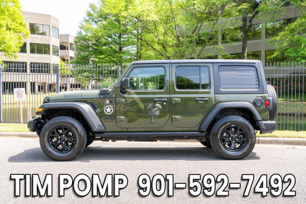 used 2020 Jeep Wrangler Unlimited car, priced at $29,799