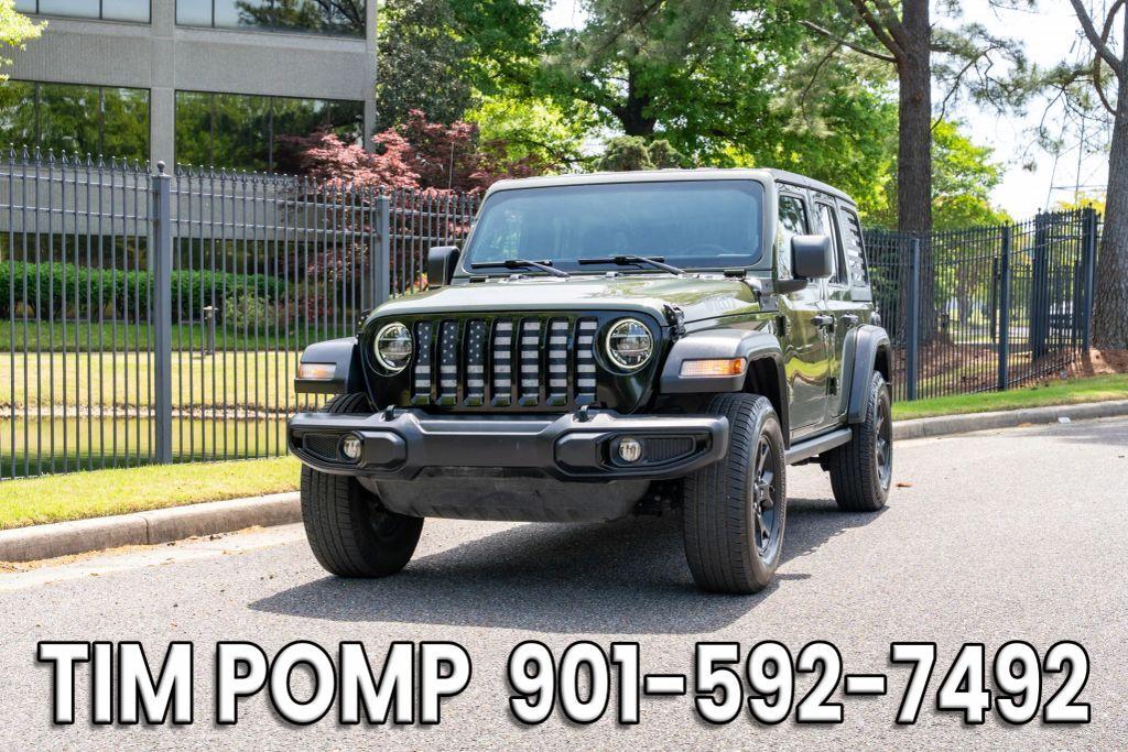 used 2020 Jeep Wrangler Unlimited car, priced at $29,799