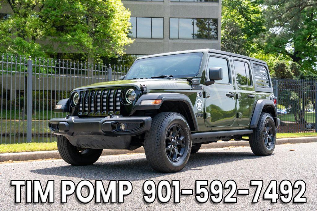 used 2020 Jeep Wrangler Unlimited car, priced at $29,799